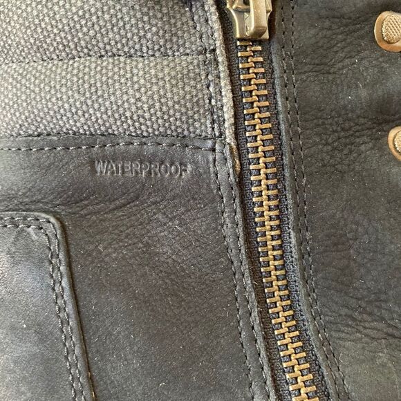 Sperry Top-Sider Luca Peak Women’s Wedge Boots Black Sz 9 Faux Fur - Picture 9 of 10